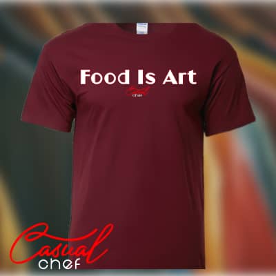 Food Is Art - T-Shirt